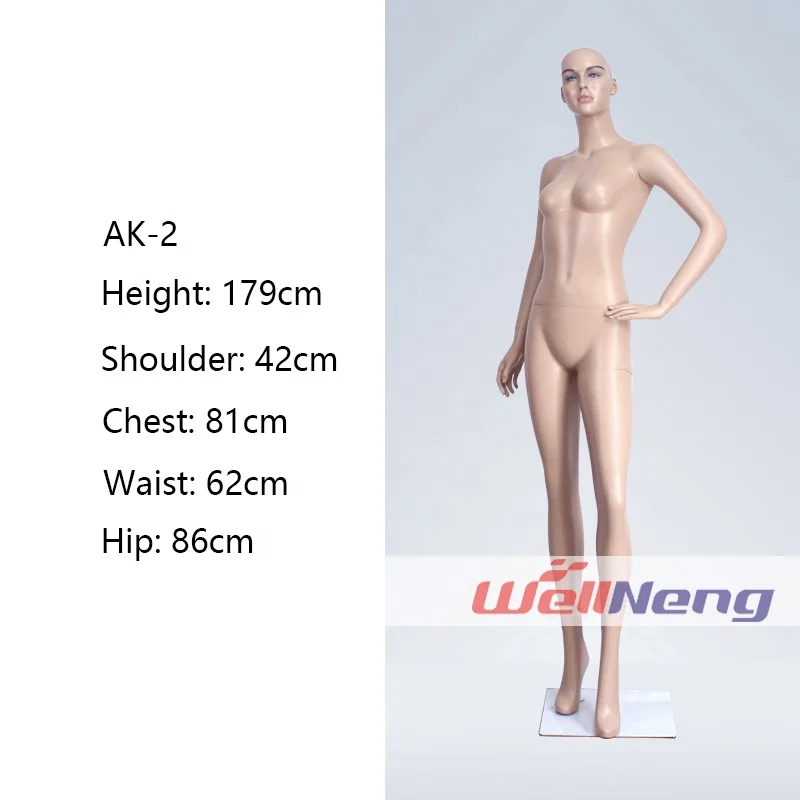 Hot sale skin color frp sexy lifelike ladies female realistic fiberglass mannequin full body women dummy sale with make up head