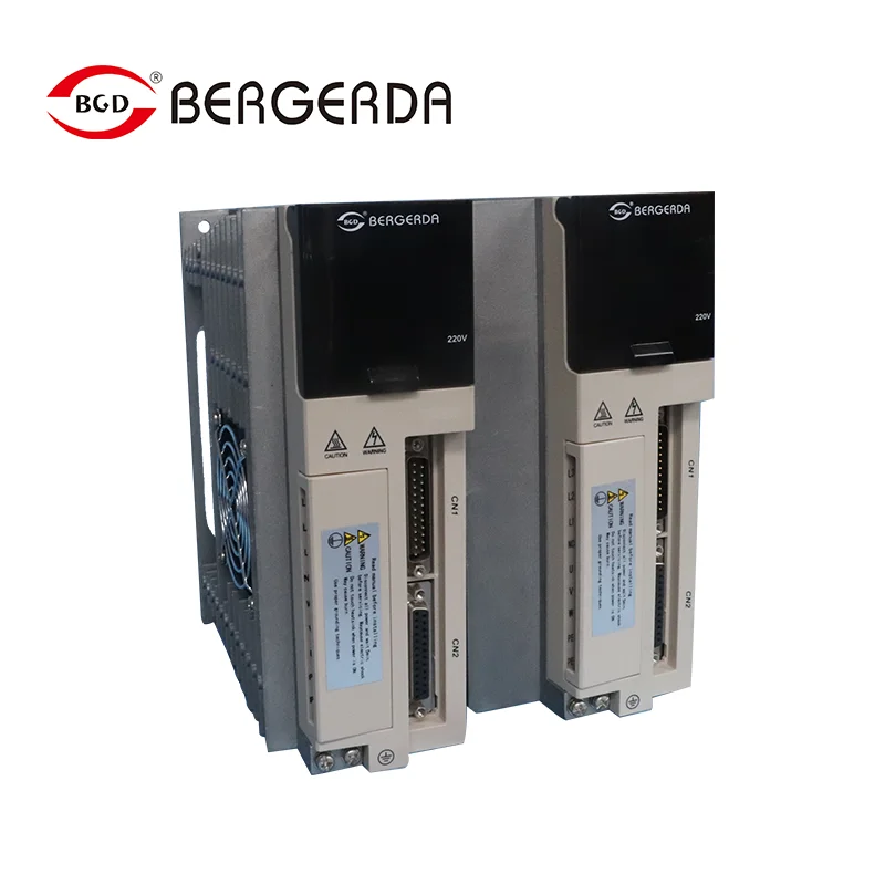 Driver servo spindle drive+Induction asynchronous motor ,maximum speed of 8000 rpm,5.5Kw whole set with cables