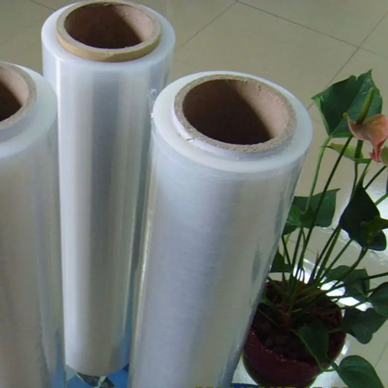 Бесплатный образец LLDPE прозрачная пластиковая пленка для