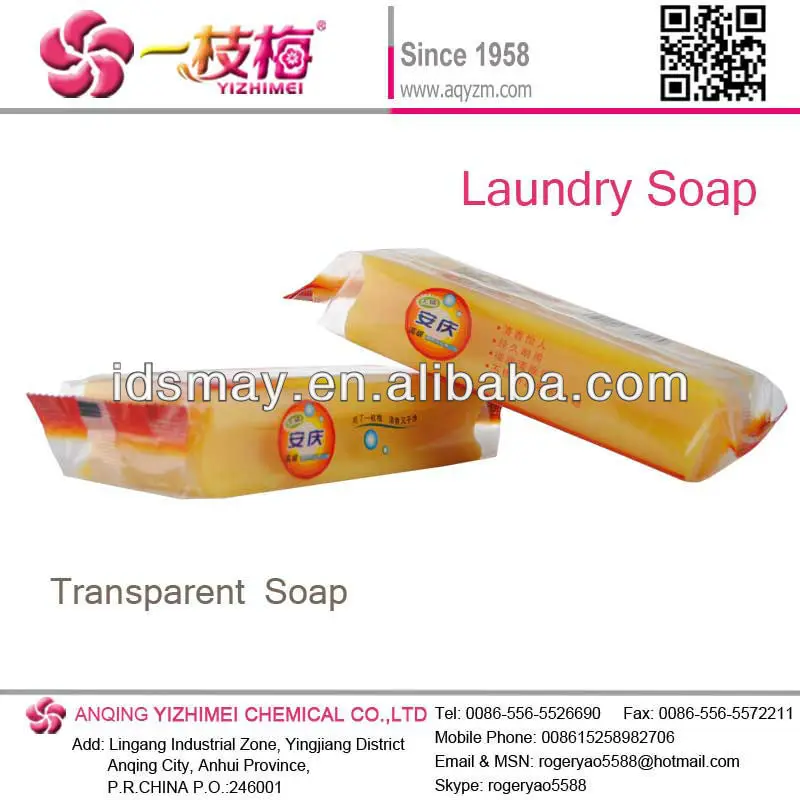 Высококачественное прозрачное мыло для стирки, изготовленное IDSMAY с 1958 года