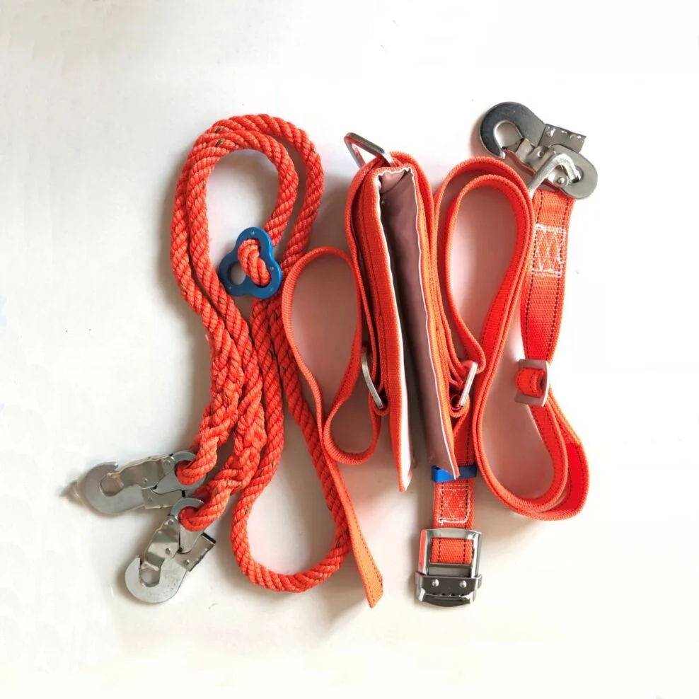 Half Body Safety Harness with Double Hook Belt Fall Protection