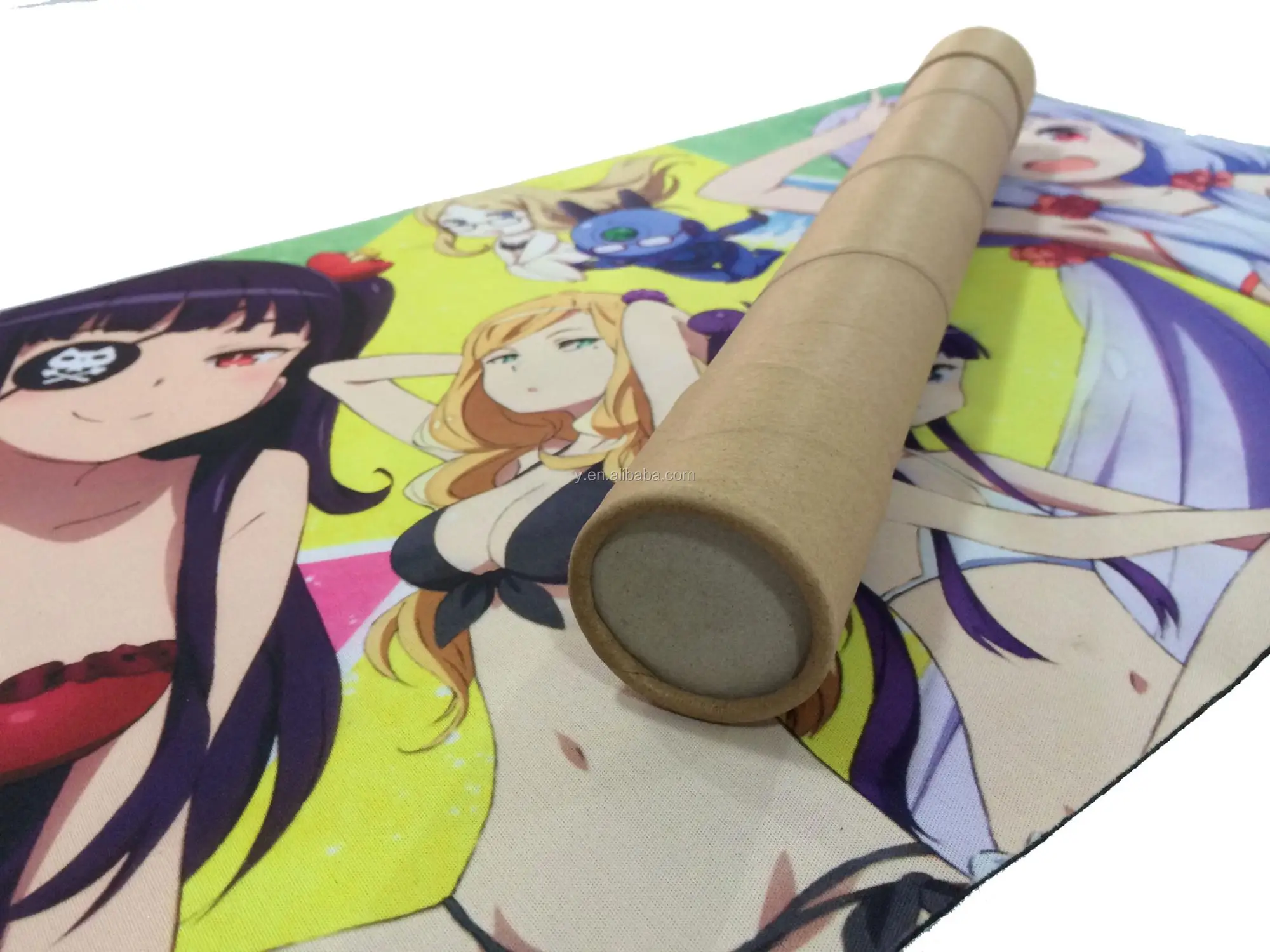 anime rubber&fabric oversized board custom gaming mouse pad