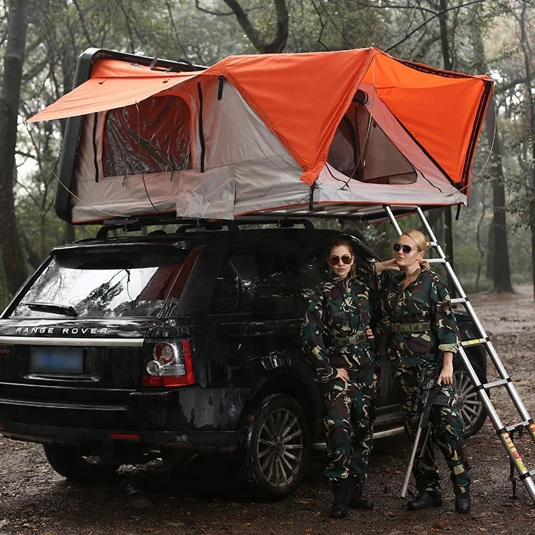 New design 2022 with waterproof sunroof modern car roof top tent