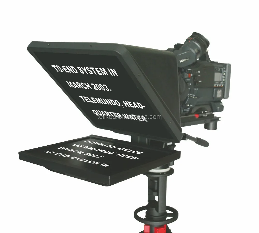 TELIKOU Prompter for TV, video, conference and live events Teleprompter
