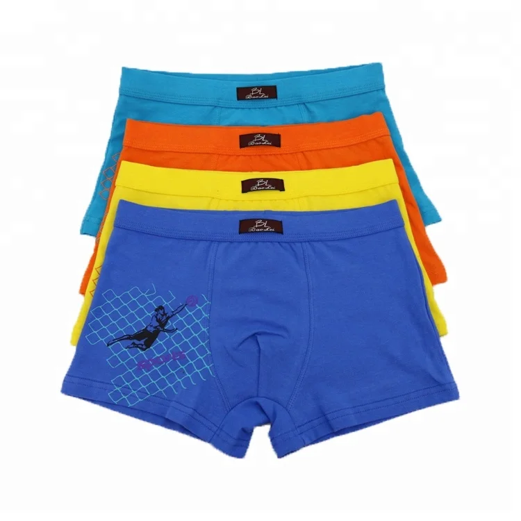
Printed quality boxer underwear for teenagers and boys 