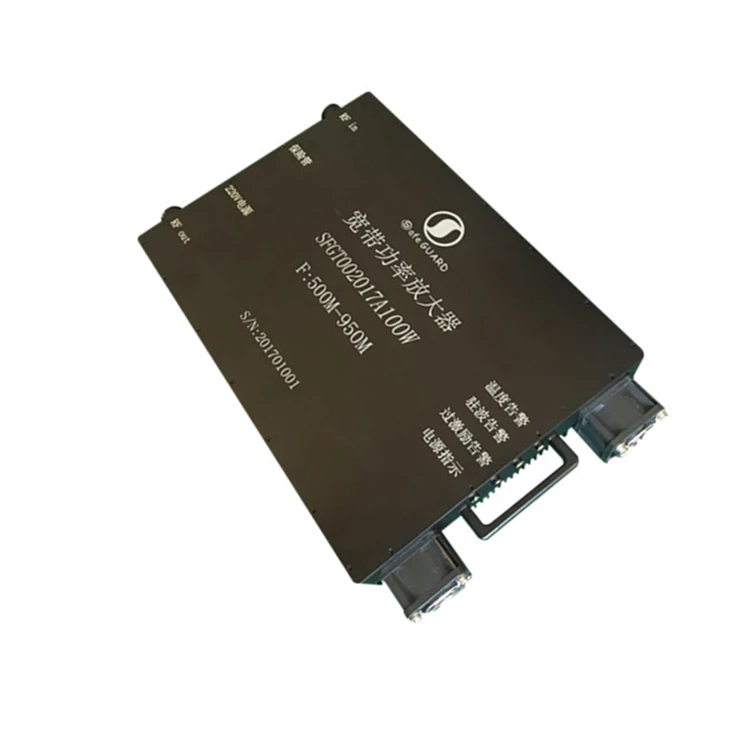 Long range audio video signal boosting wireless radio power amplifier