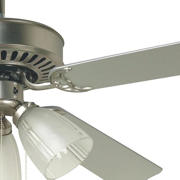 Низкопрофильный серебристый потолочный вентилятор 60 Вт с подсветкой и дистанционным управлением, потолочный вентилятор, потолочный вентилятор с подсветкой для спальни