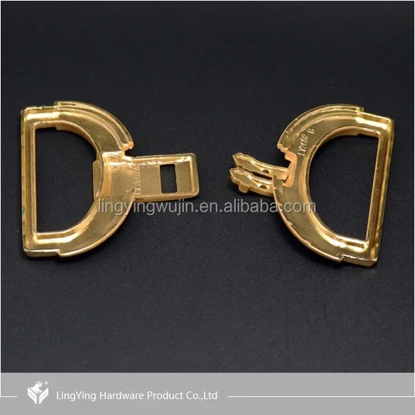 2015 factory metal pink interlocking belt buckles for women