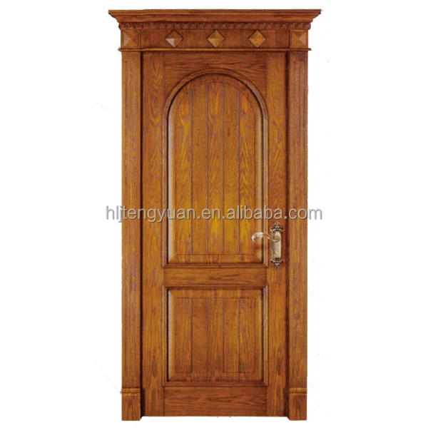 Wooden Door Interior Classic Moroccan Used Solid Wood Antique Door for Hotel