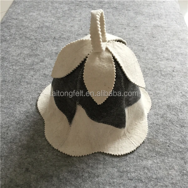 Женская шерстяная фетровая шляпа для сауны