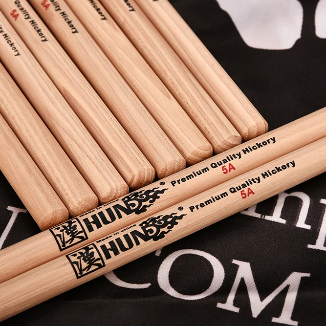Wood Drumsticks 5A Drum Sticks Wholesale Wooden Sticks