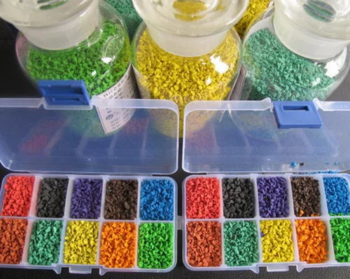 
Park Playground Fooring ,Grass Filling EPDM Rubber Granules 