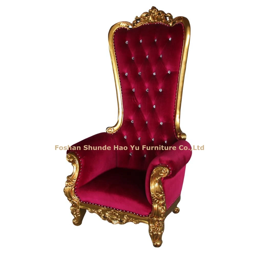 LC92 baroque queen throne king chair