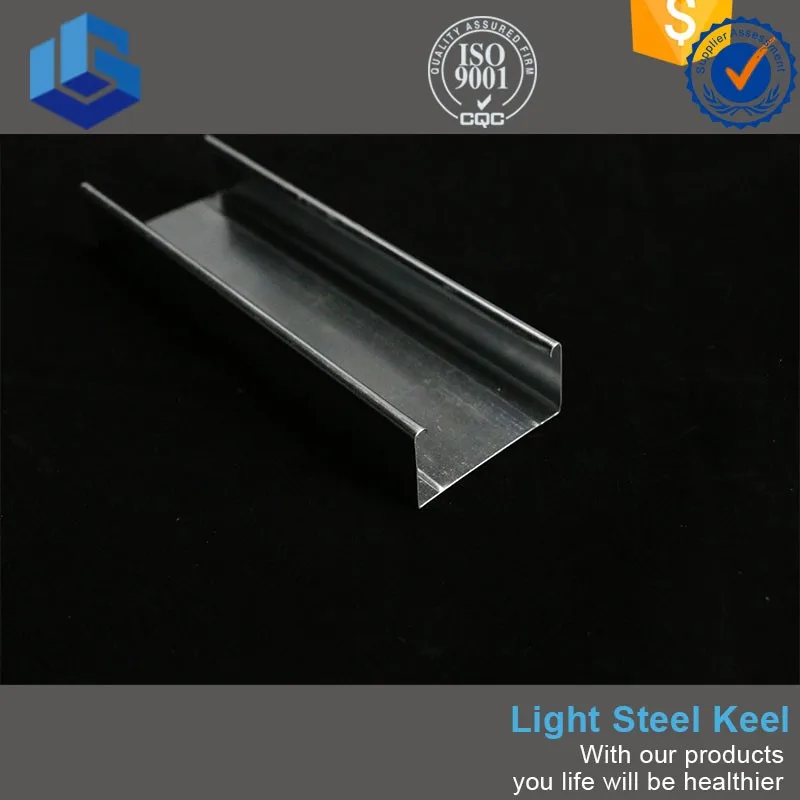 
Stud and track for ceiling and drywall profile galvanized light steel keel 