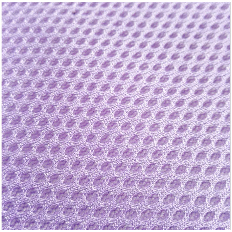 Special Sandwich Polyester Mesh Warp Knitted Laundry Bag Fabric Handbag Fabric