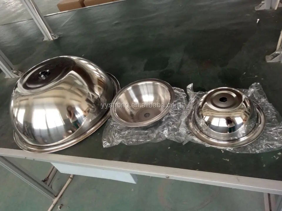 High quality OEM Custom Size stainless steel bowl with stamping mold