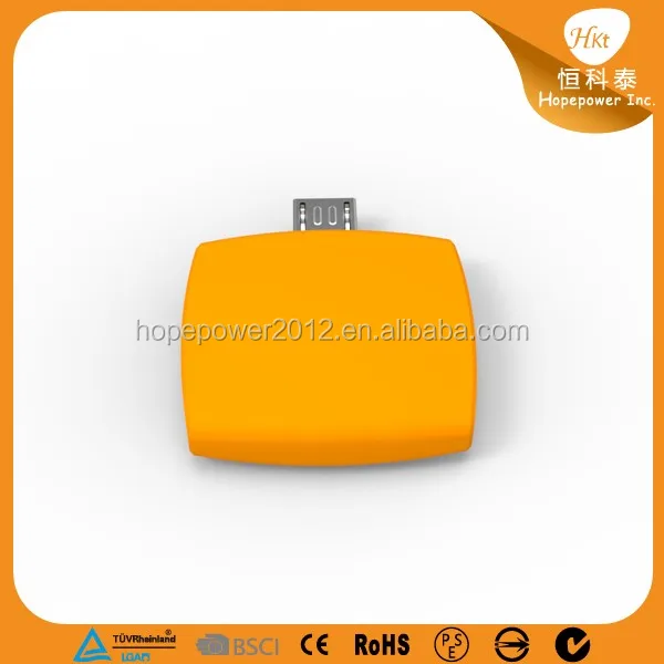 HKT лучшее качество одноразовые smart power bank 600 мАч ultra slim power bank