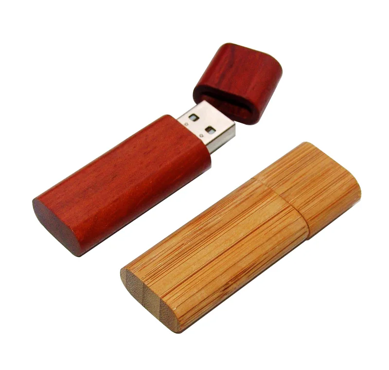 Fashion, design promotional gift logo wooden usb flash drive
