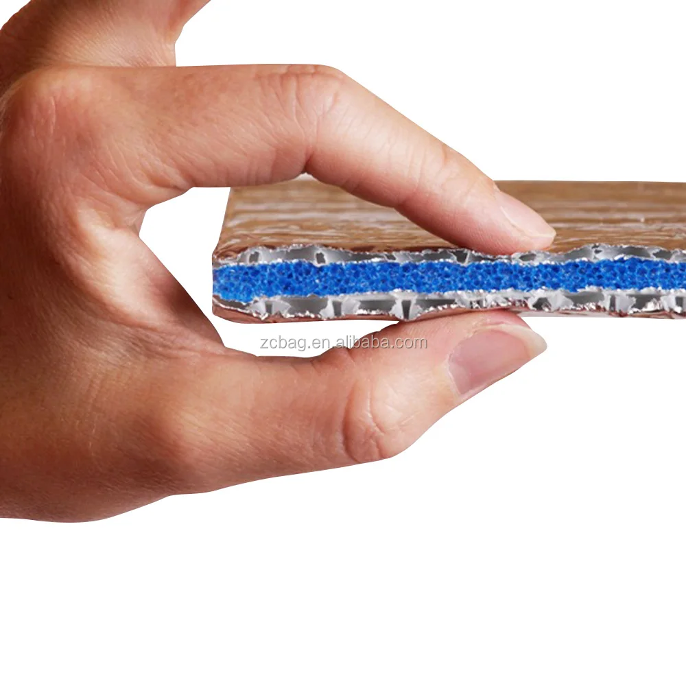 aluminium foil bubble xpe epe foam roof building construction reflect flame retardation heat thermal insulation material