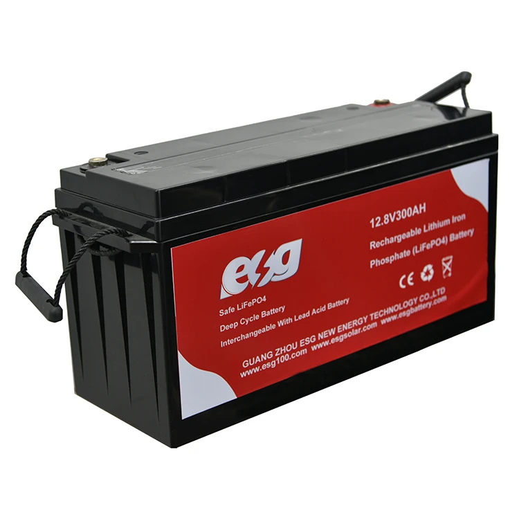  ESG для замены солнечной энергии 12 8 V 295AH 300AH перезаряжаемые литий-ионные аккумуляторы без