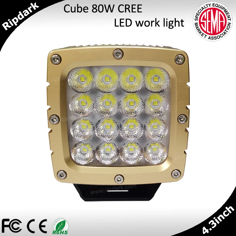Latest Car Accessories Tuning LED Truck Light Big 24V Cube LED Work Lights For Truck