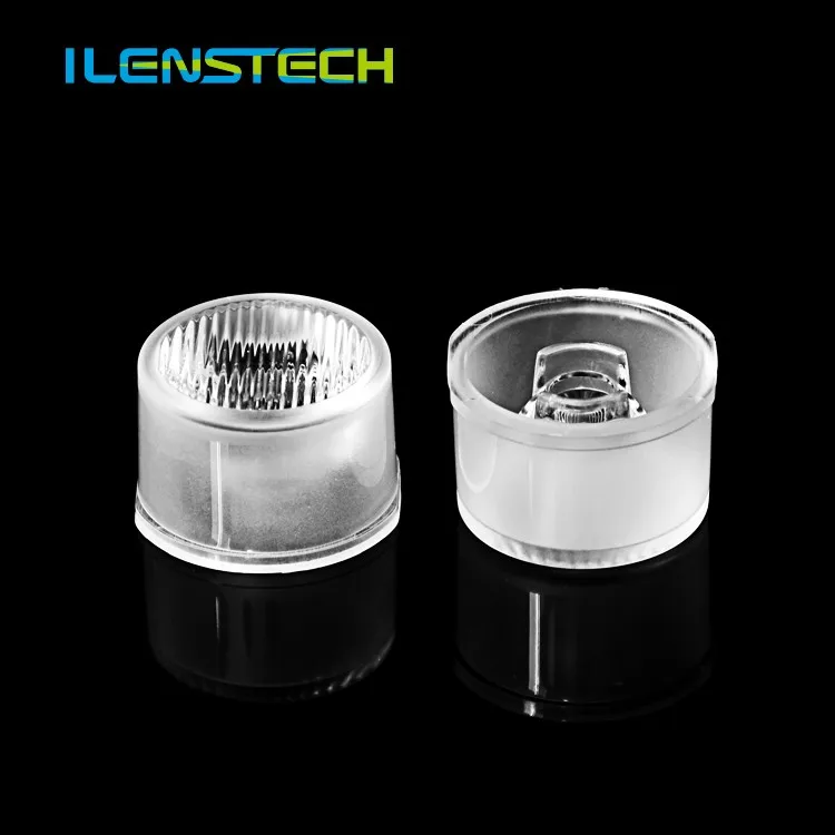 Cylindrical integrated led lenses for spotlight 25 degree floodlight lens