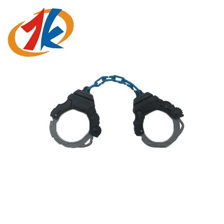 Police handcuff toy kids Plastic Toys Handcuffs Kid Promotional swat role play accessories dress up officer policeman costumes