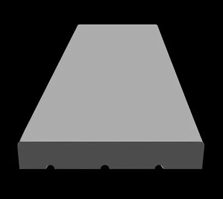 
Primed Finger Joint Solid Wood Decorative Door Frame 