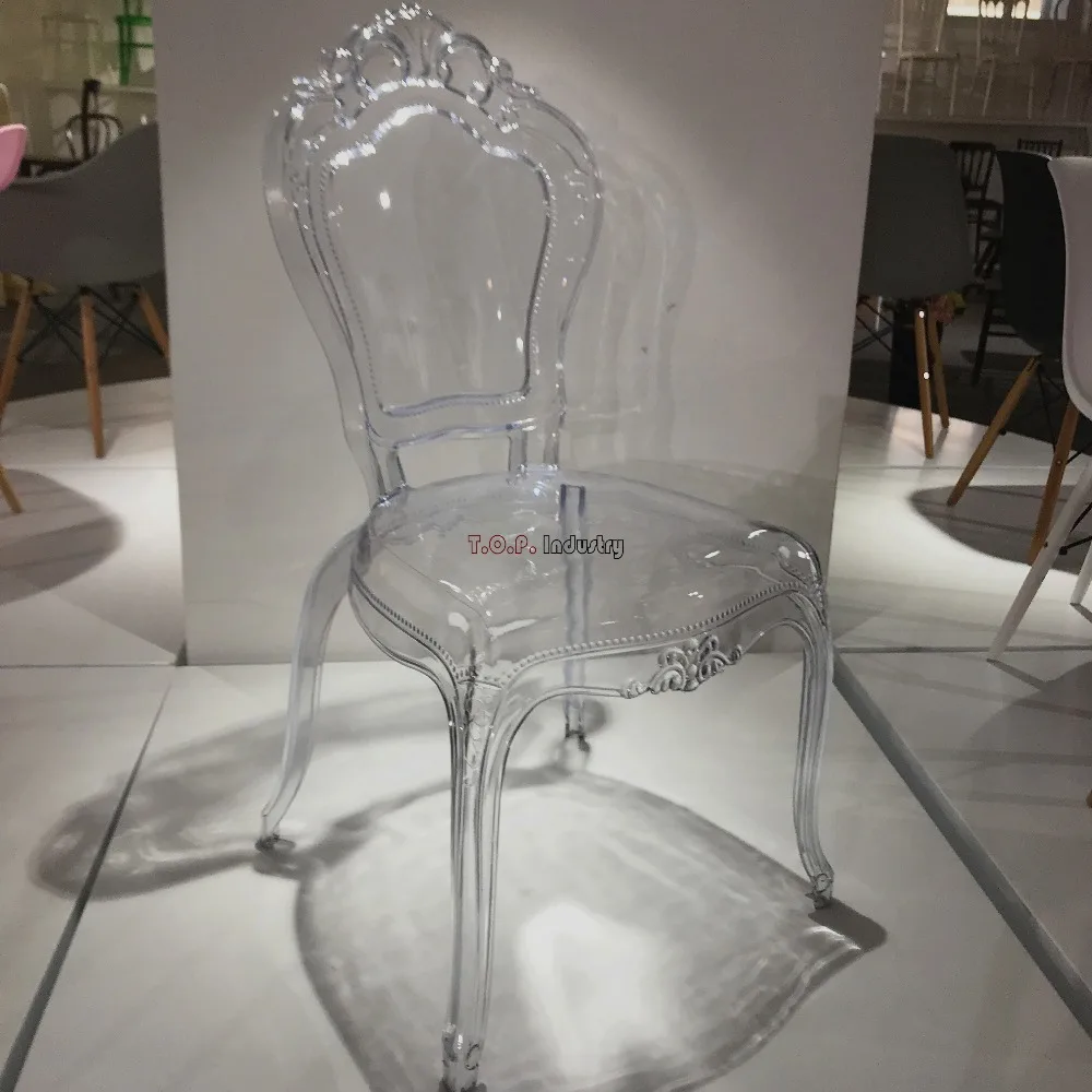 Поликарбонатный Штабелируемый Свадебный прозрачный стул тиффани