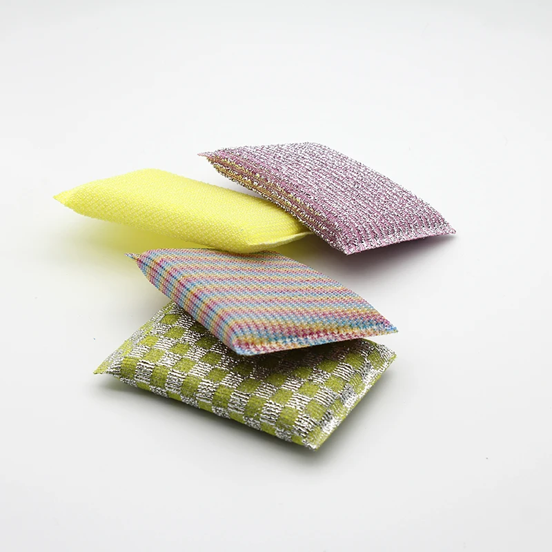 Low price stainless steel scouring pads without handle