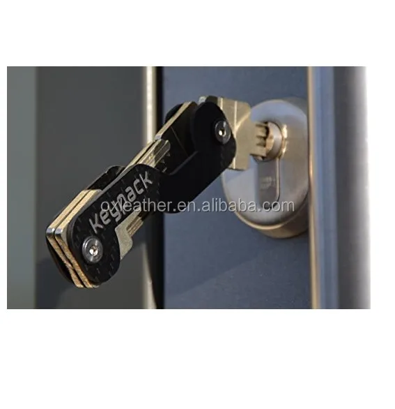 Carbon Fiber Key Holder - Smart Key Organizer