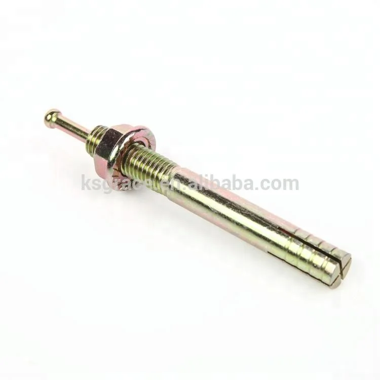 Zinc Plated Pin Type Anchor Bolts, Hammer Drive Anchor