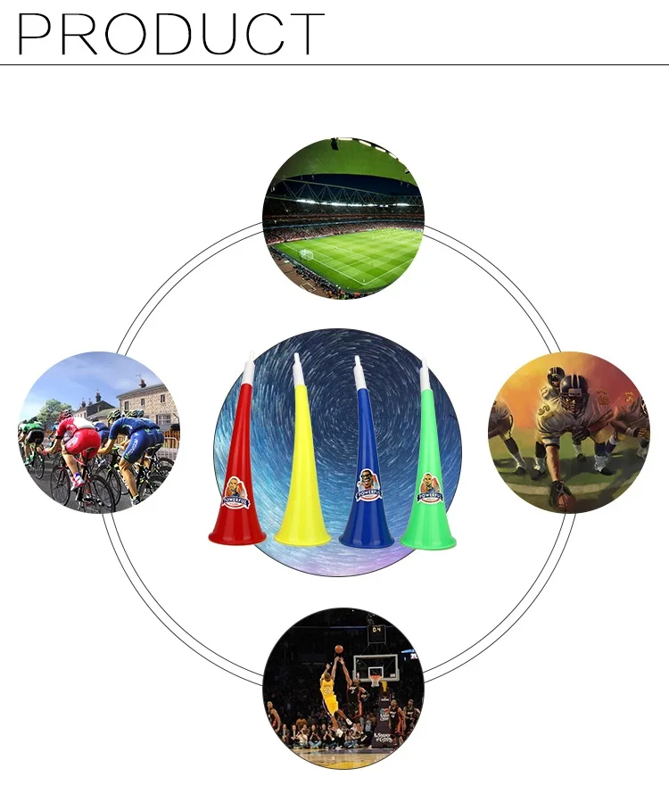 Детские игрушки, портативный пластиковый игровой вентилятор Ox, динамик с воздушным гудком, громкий гудок