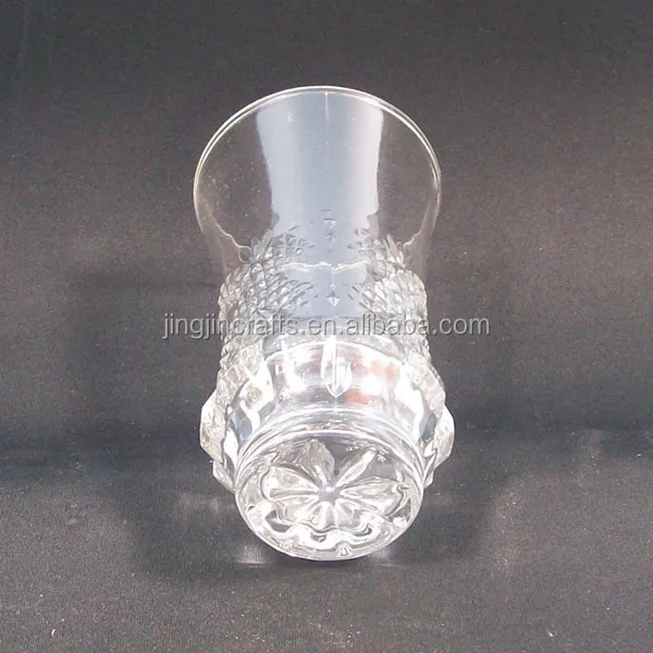 Crystal glass drinking cup/antique glass tumbler/wine glass