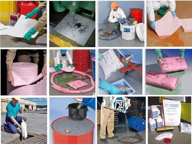 
oil & water absorbent pillow for Response Containers 