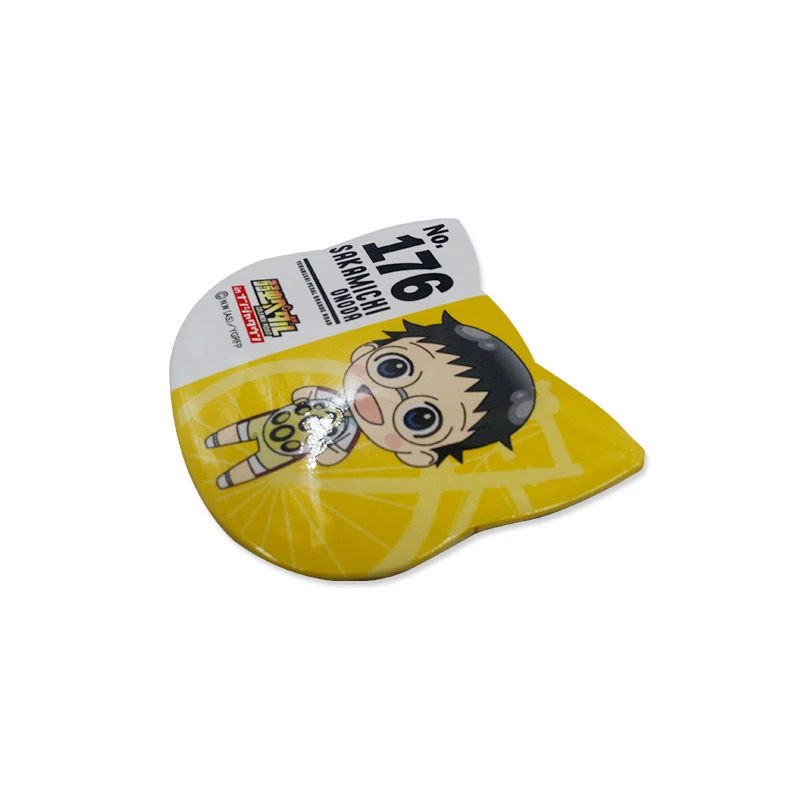 High Quality Tinplate Badge manufacture Anime Cat Badge for school uniform