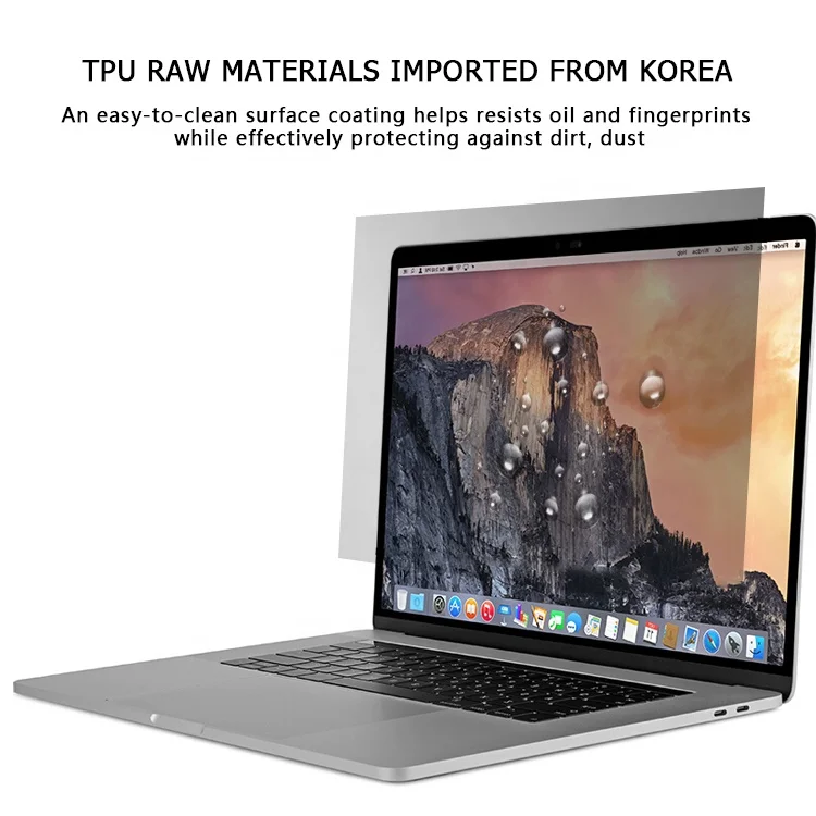 Anti Spy Privacy Protect Full Coverage TPU Laptop Screen Protector