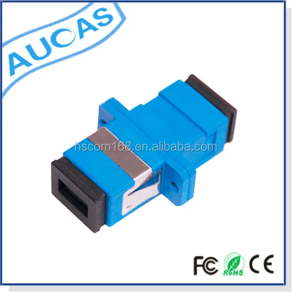 simplex duplex single multi mode adaptor / LC SC ST FC fiber optic adaptor / attenuator ceramic sleeve adapter
