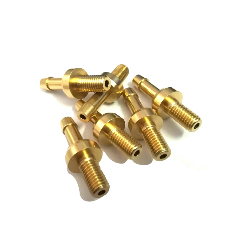 Professional Factory Produce CNC Lathe Turning Precision Brass Nozzle