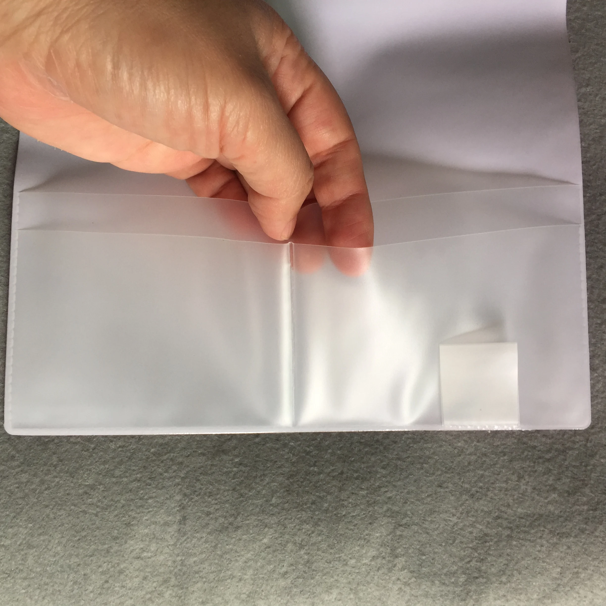 Transparent Custom Printed Brand Logo Clear PVC Zip lock Slider Plastic Bag For Cosmetic/Swimwear/Document Zipper Pouch