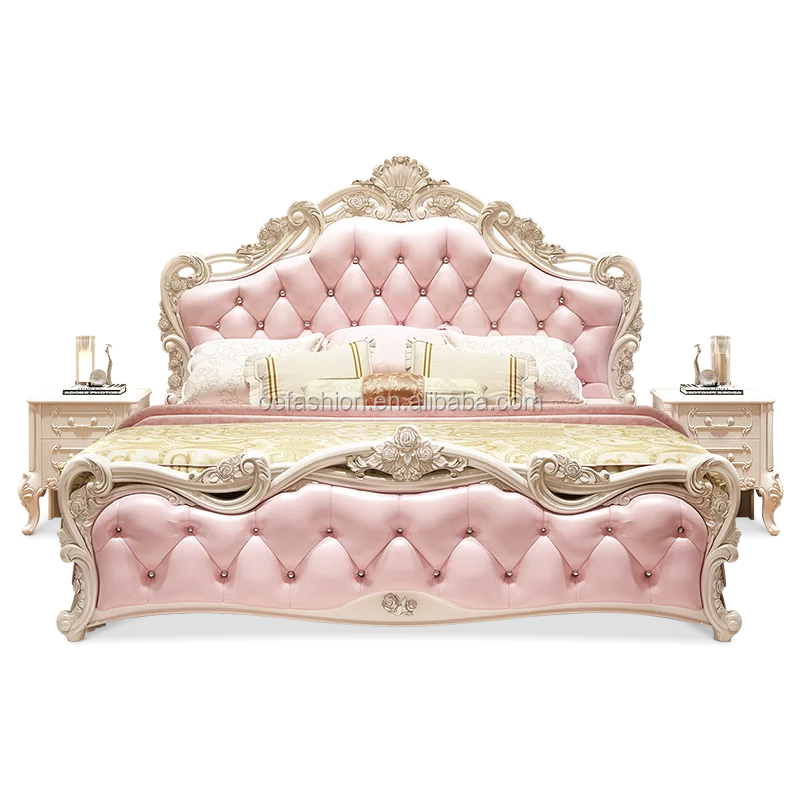 OE-FASHION в европейском стиле свадебные постельный комплект pinkbed мебель для гостиной
