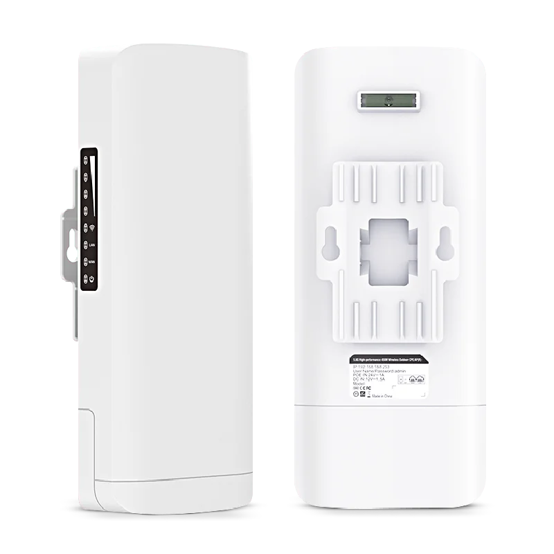 1km-10km Long Distance 5.8GHz 300Mbps Point to Point Wireless Bridge Wi-Fi Outdoor CPE
