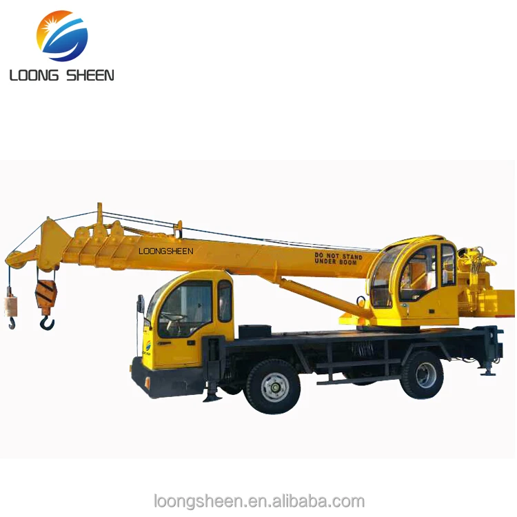Small hydraulic crane mobile crane for sale with CE