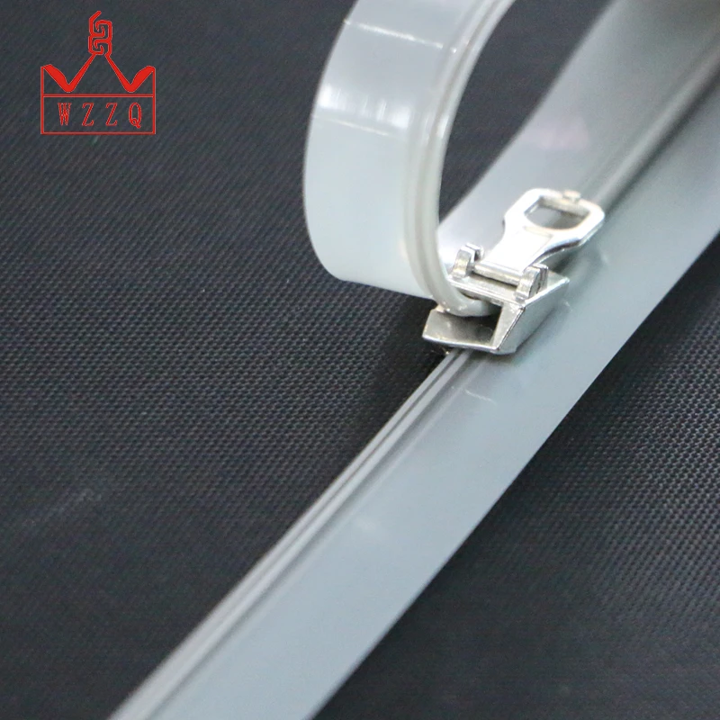 Цветная Или прозрачная пластиковая молния из полиэтилена, лучше всего подходит для сумки