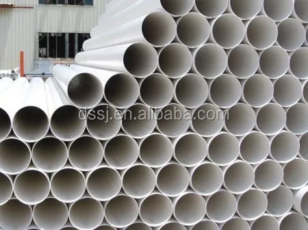 White Rigid Pvc Water Perforated Plastic U-pvc Hdpe Perforated Drainage Pipe