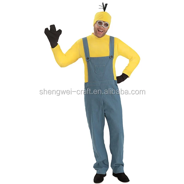 Factory hot sale adult minion costume