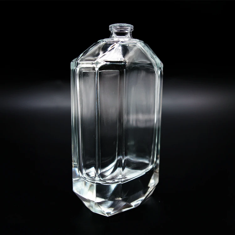 
Rhomboic perfume bottle magnetic cap 30ml 100ml 130ml made by China big factory 