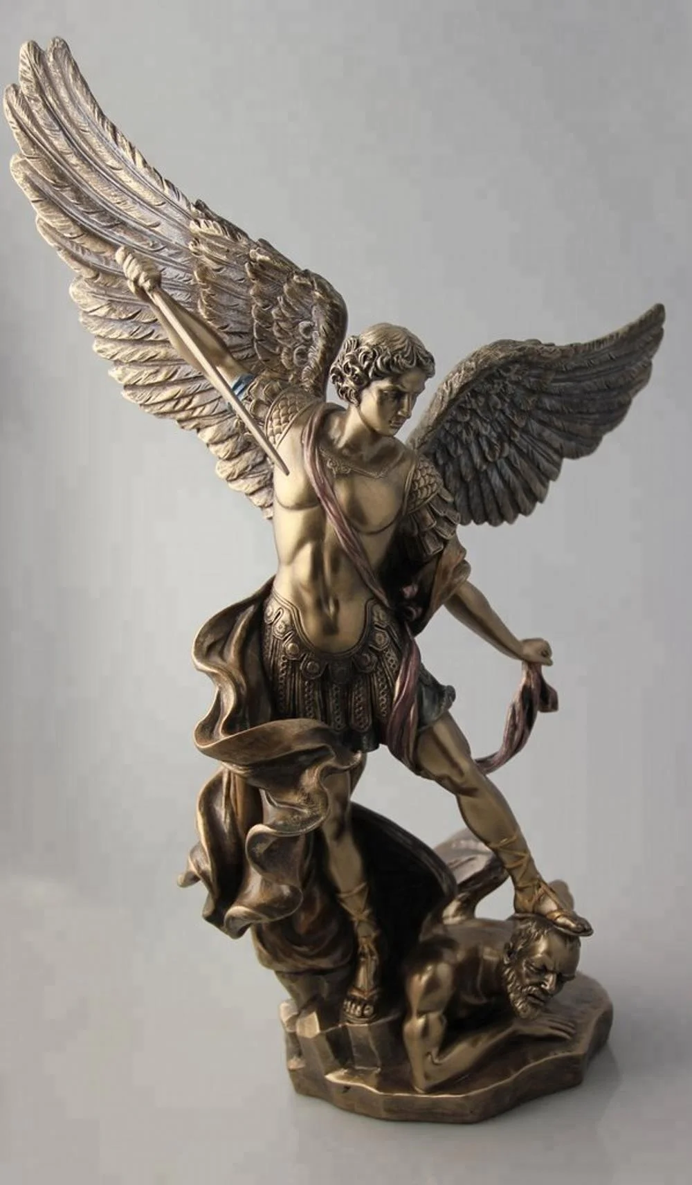
Copper bronze religious sculpture brass Angel Statue for home decoration 
