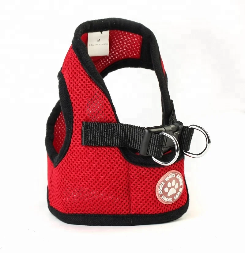 High Quality Pet Mesh Summer Cooling Soft Custom Dog Harness Vest Dog Harness Wholesale