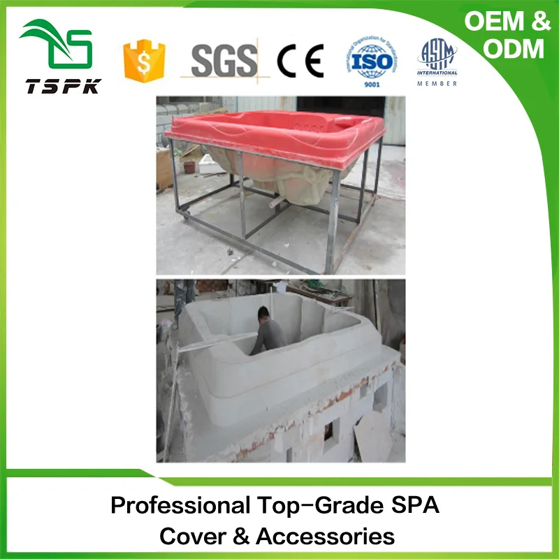 Hydromassage 2 person indoor spa bath tub molds